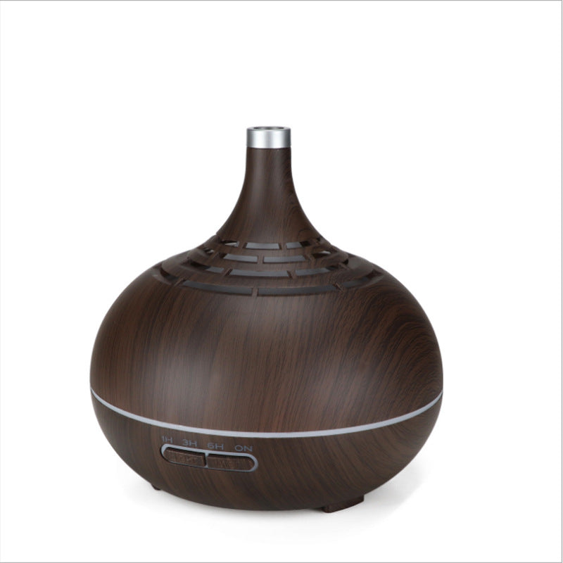 400ml Wood Grain Aroma Diffuser Humidifier Portable Home Purifier SPA Aroma Diffuser