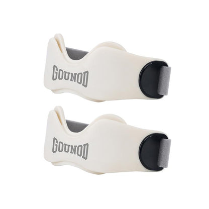 GOUNOD Patella Knee Strap with Dual Thickened Silicone Pads – Adjustable Non-Slip Knee Brace for Pain Relief, Tendonitis, Jumper’S Knee, Running, Basketball, Volleyball, Squats – Unisex Knee Support for Men & Women