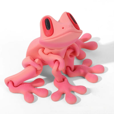 Bring Nature Indoors with Our Movable 3D Printed Tree Frog Ornament – Perfect for Home, Office, and Kitchen Decor!