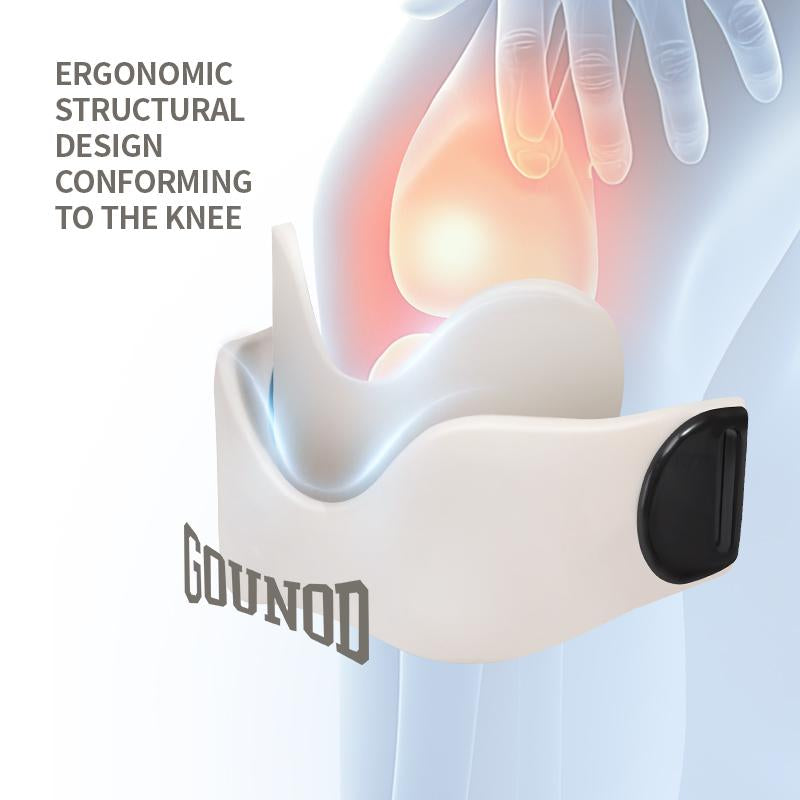 GOUNOD Patella Knee Strap with Dual Thickened Silicone Pads – Adjustable Non-Slip Knee Brace for Pain Relief, Tendonitis, Jumper’S Knee, Running, Basketball, Volleyball, Squats – Unisex Knee Support for Men & Women