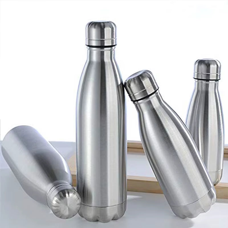 Insulated Sports Water Bottle Portable Vakuumflaska Drink Bottle Cool Water Bottle Sport Cycling Kettle Drinkware