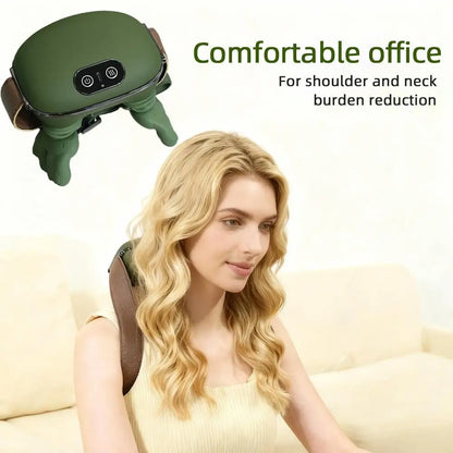 Bionic Finger Neck & Shoulder Massager with Heat For Long Days, Old Injuries, and No Regrets