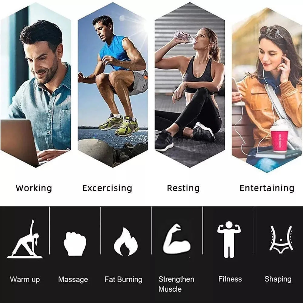 Electric Muscle Stimulator Fitness Massager