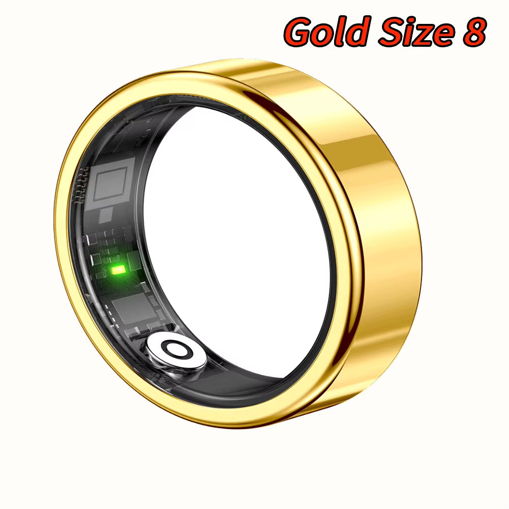 Fashion SR09 Smart Ring Health Tracker Bluetooth-Compatible 5.1 Health Ring Sport Fitness & Sleep Monitor for Android & IOS
