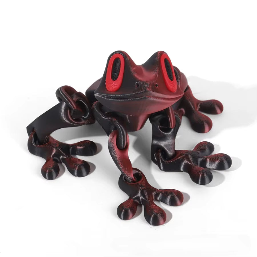 Bring Nature Indoors with Our Movable 3D Printed Tree Frog Ornament – Perfect for Home, Office, and Kitchen Decor!