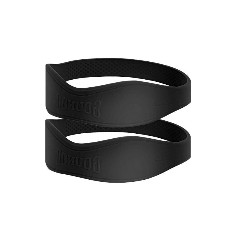 GOUNOD Patella Knee Strap with Dual Thickened Silicone Pads – Adjustable Non-Slip Knee Brace for Pain Relief, Tendonitis, Jumper’S Knee, Running, Basketball, Volleyball, Squats – Unisex Knee Support for Men & Women