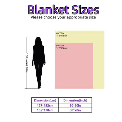 1Pc Faux Rabbit Fleece Blanket - Weighted 6 Lbs Faux Rabbit Fleece Blanket - Bedspread Cozy Soft Best Blanket for US